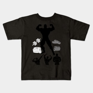 BODYBUILDING Kids T-Shirt